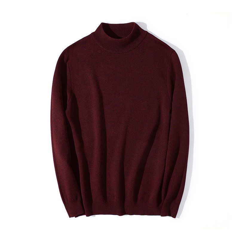 6017 Half-High Collar Burgundy - M Recommended for 100-115 catties