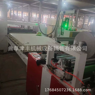 通风管道彩钢板覆膜机 消防排烟风管玻镁板平贴机