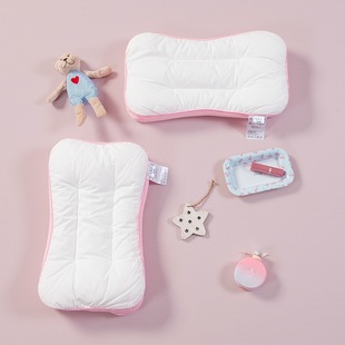 Antibacterial Class A Baby Pillow Shaped Low Pillow Cotton Kindergarten Newborn Pillow Core Baby Children All Seasons General