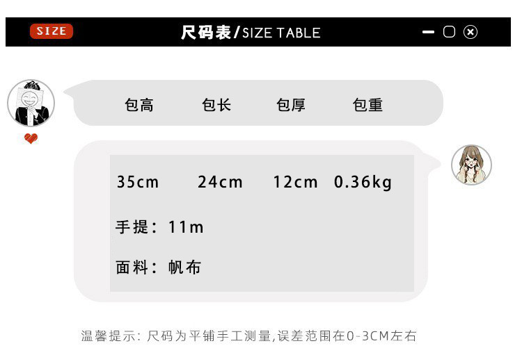 Cross-border women's multi-functional backpack, canvas chest bag, single-shoulder crossbody bag, multi-layered casual large-capacity bag details Picture