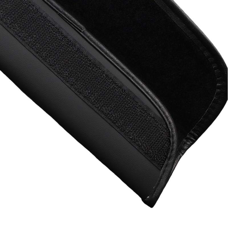 Cross-Border Temu Hot-Selling Embossed Leather Car Seatbelt Shoulder Pad Protective Cover Universal Shoulder Pad