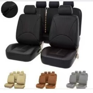 Универсальные перфорированные чехлы для сидений из искусственной кожи (ПУ) для внешней торговли (Мексика, Россия), для Amazon и трансграничной торговли (Temu)