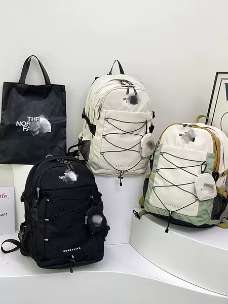 Korean Trendy Student Backpacks for Men and Women, Couples, Junior High School, High School, University School Bags, Casual Travel Outdoor Bags