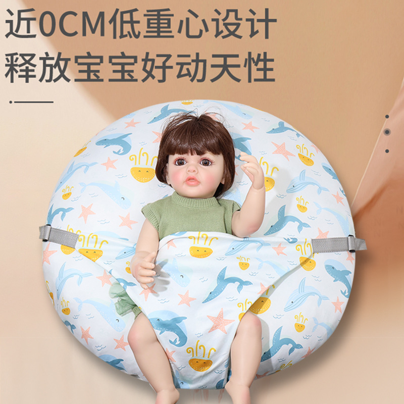 almohada de lactancia de suministro directo para reclinarse y alimentar artefacto de la luna, artefacto de la luna, almohada multifuncional anti-emitación de leche recién nacida