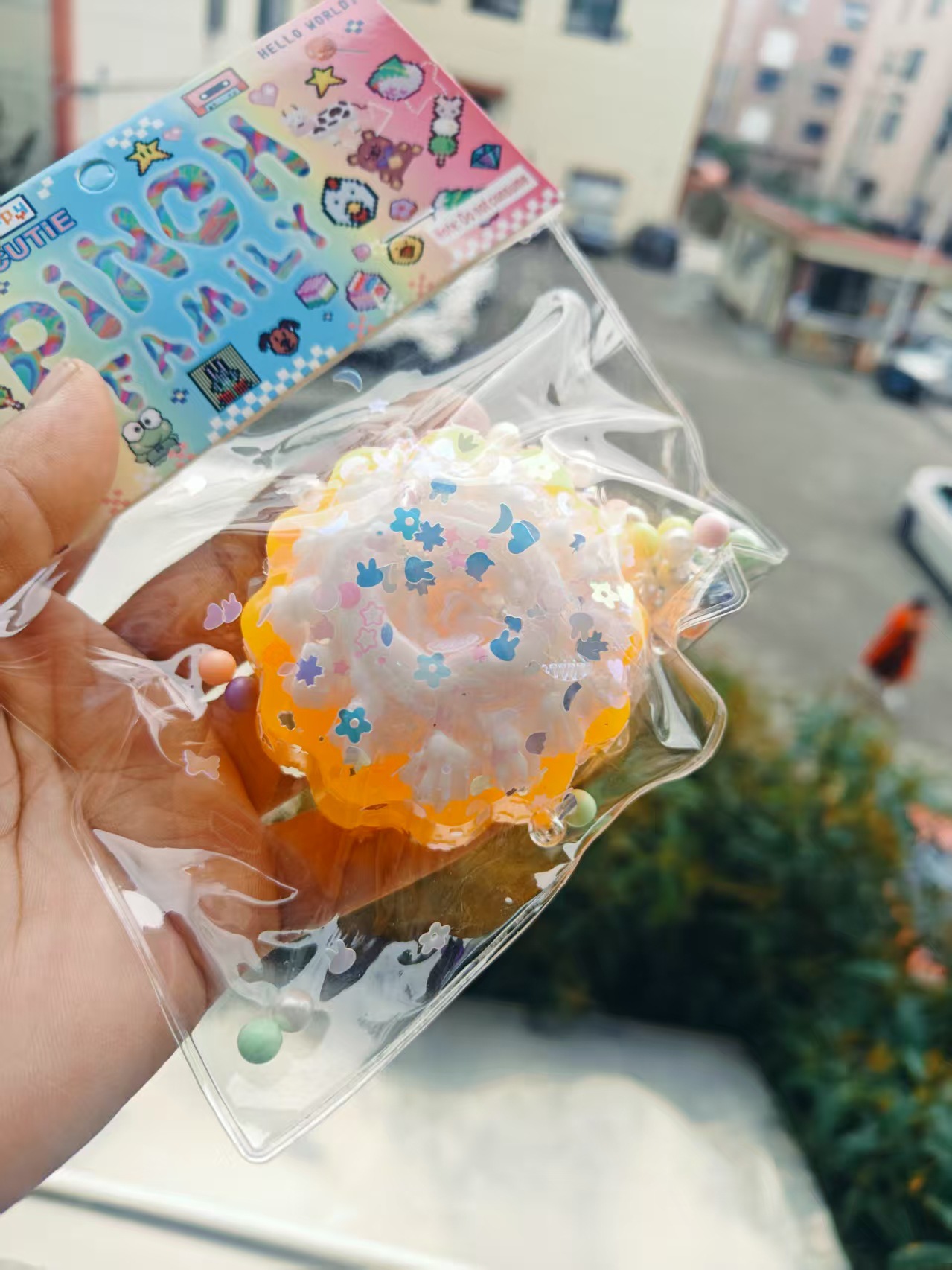 Bonito oso de mantequilla pellizco juguete descompresión artefacto de descompresión pellizco pellizco