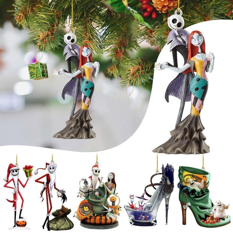 国境を越えた新製品かわいいクリスマス面白いアクリルクリスマスアクセサリー記念品プレゼントペンダント|undefined