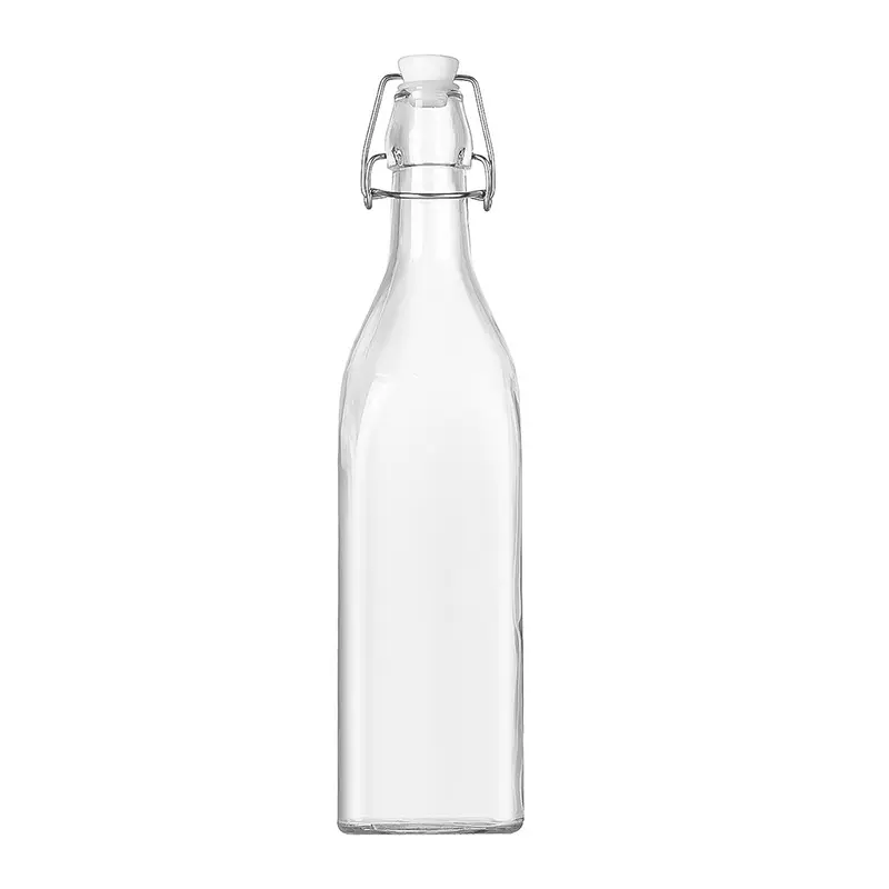 透明乐玻璃酵素瓶果汁饮料瓶泡酒果酒瓶亚马逊热卖红酒瓶葡萄酒