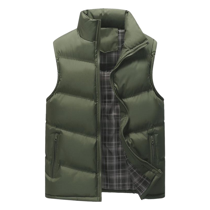 Suministro perenne chaqueta acolchada de algodón para hombres de tamaño europeo chaqueta acolchada de algodón para jóvenes chaqueta acolchada de algodón engrosada cálida chaqueta acolchada de algodón chaleco acolchado de algodón de invierno