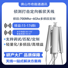 fpv侦测打击高增益定向板状天线700-6G全频段多端口天线