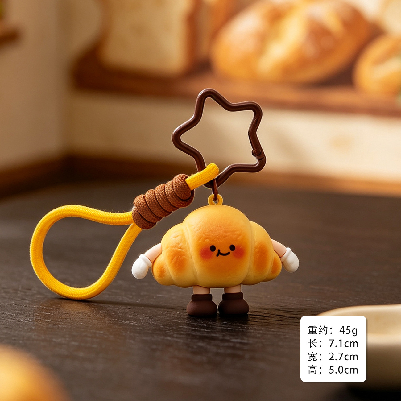 Food play, pendant, bread