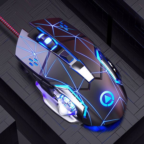 mechanical mute mouse