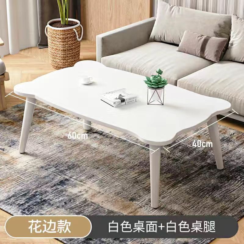백곰 60*40*32 업그레이드된 흰색 테이블 다리