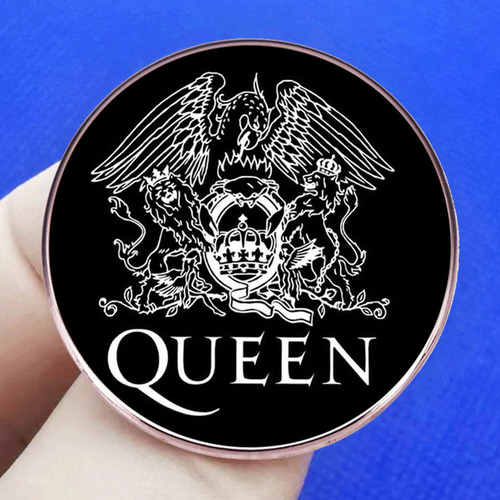 Queen Queen band brooch Freddie Mercury rock band pin badge metal alloy badge