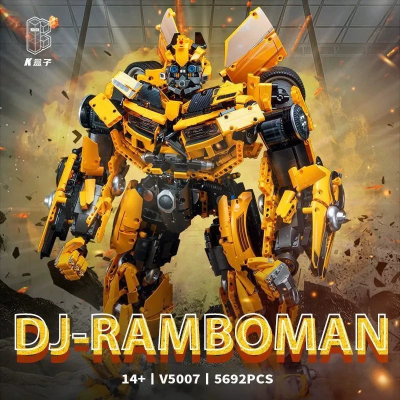 K Lego, Бамблби, трансформер из нержавеющей стали, робот, конструктор, игрушка