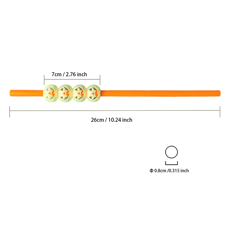 Halloween transfronterizo paja lámpara calabaza calaveras fiesta decoración creativa paja Halloween elementos paja plástica