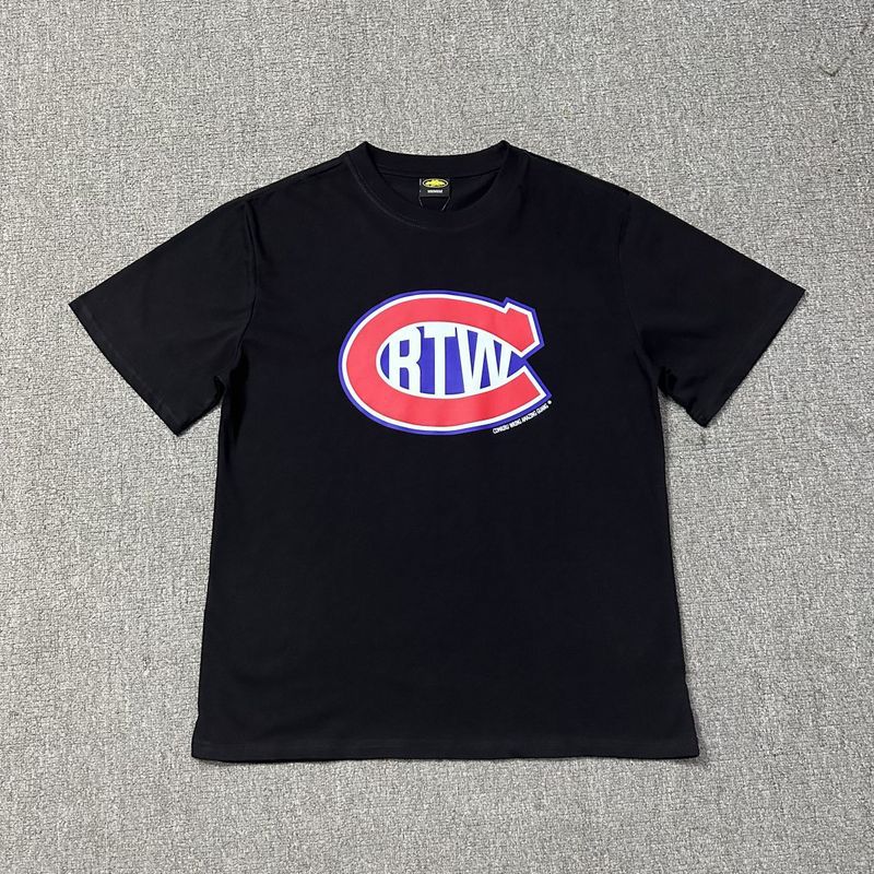 Corteiz T-shirt RTW Logo Black
