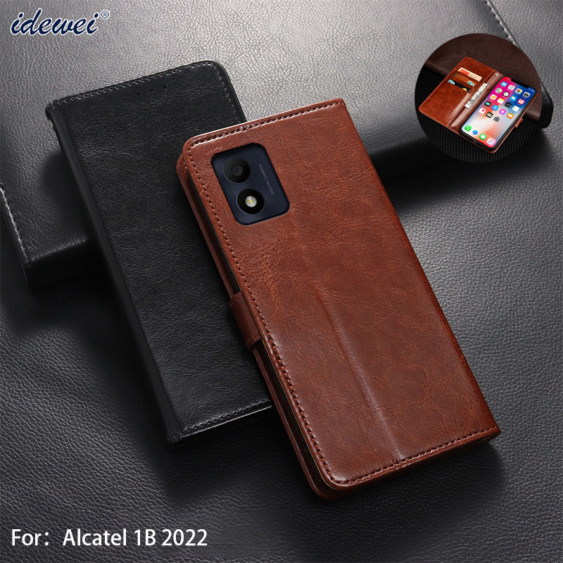 Suitable for Alcatel 1B 2022 Flip Leather Case Mobile Phone Case 1L 2021 Wallet New Mobile Phone Protective Case Suitable for Alcatel 1B 2022 Flip Leather Case Mobile Phone Case 1L 2021 Wallet New Mobile Phone Protective Case