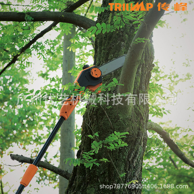 传峰36v充电式高枝锯一电一充高空锯园林绿化TPPS3608型电锯