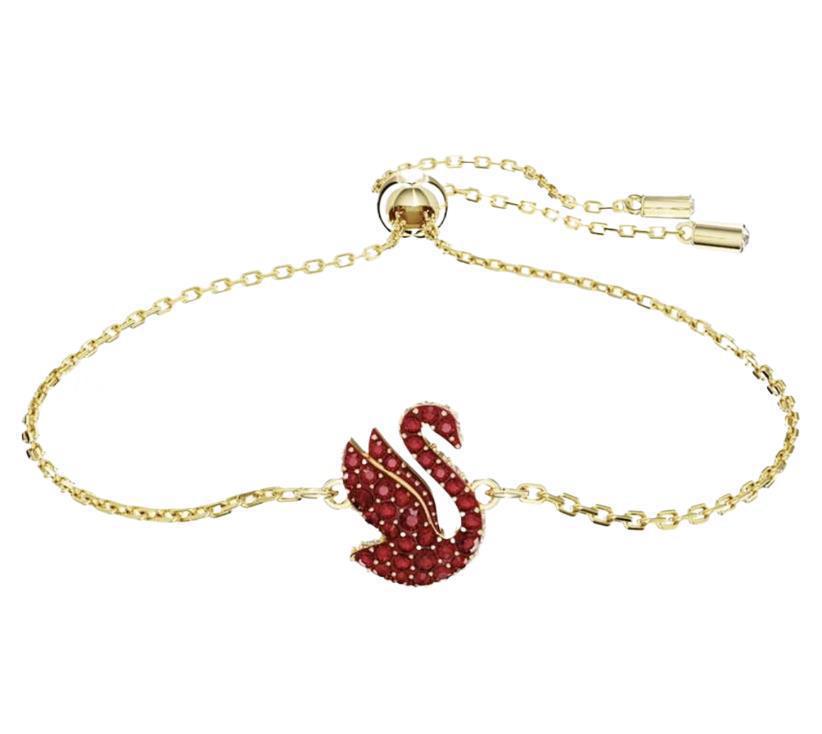 새로운 빨간 백조 팔찌