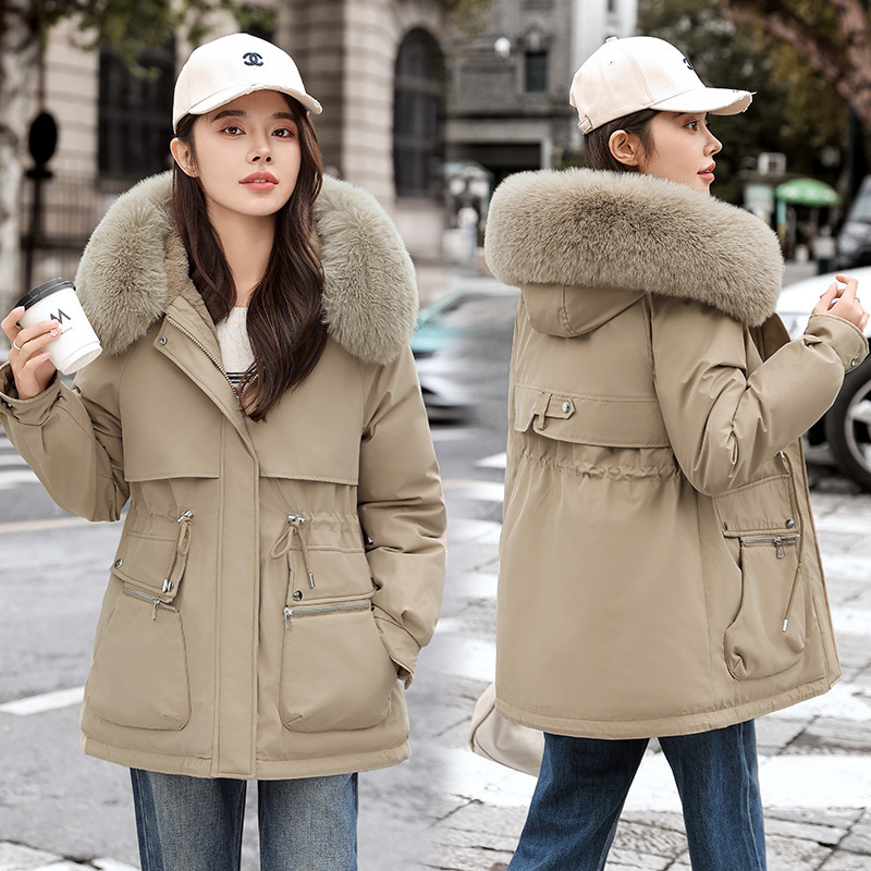 Pie corto y corto para mujeres 2025, nuevo estilo coreano de invierno suelto de gran tamaño de plumón con camisa de algodón gruesa image 6