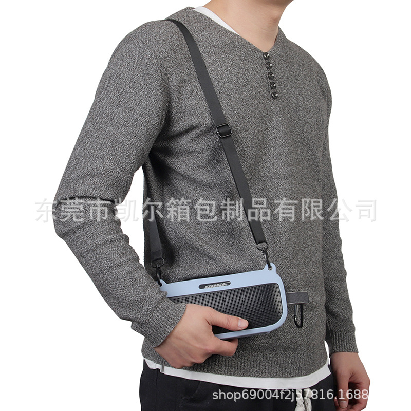 Para Bose soundlink Flex Altavoz Bluetooth silicona cubierta protectora Eva audio funda