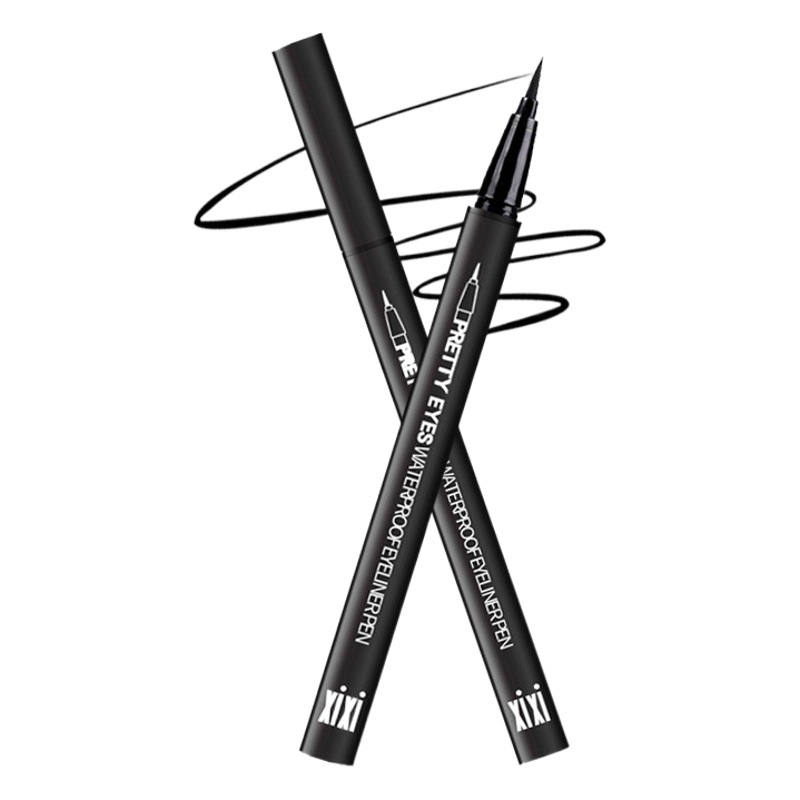 xixi Eyeliner Pen Waterproof Not Easy to Snoopy Color Not Easy to Decolorization Long-lasting Quick Drying Very Soft Hair Beginners