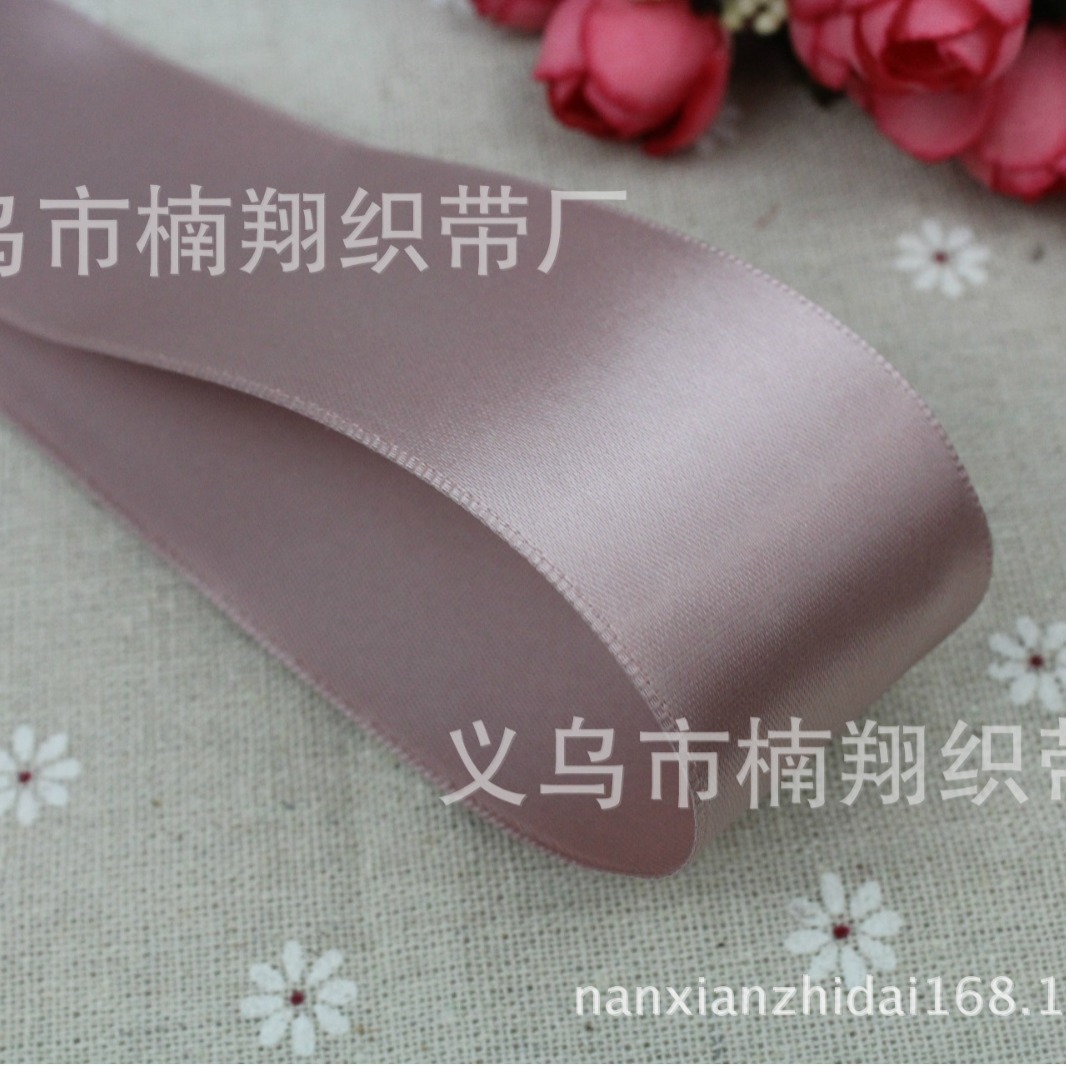Manufacturer supplies wedding encrypted single-sided satin ribbon…