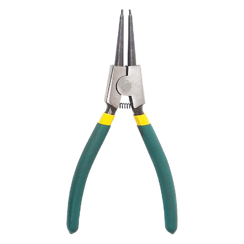 Оптовый набор пружинных клещей 7inch для трансграничной торговли: универсальные изогнутые и прямые пружинные клещи, ручные клещи для внутренней и внешней гибки