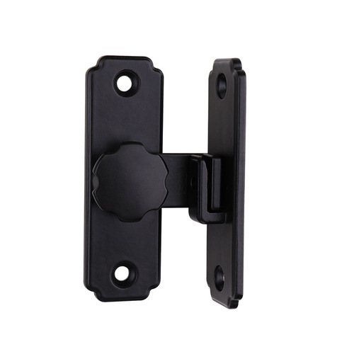 No punching door buckle 90 degree right angle barn door lock sliding door lock latch room door buckle sliding door lock buckle buckle door bolt