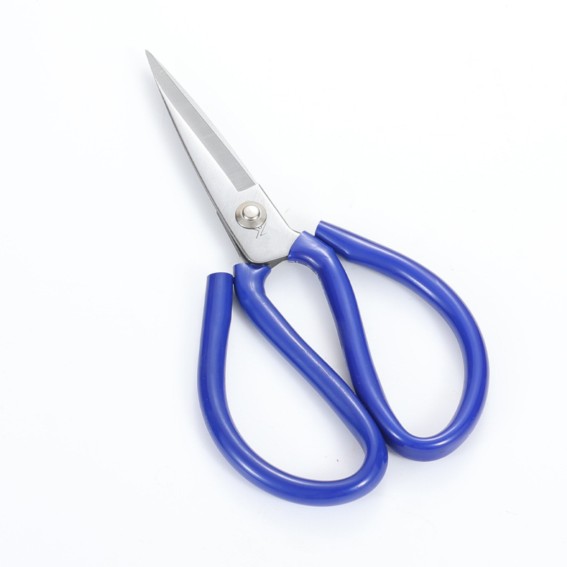 Fábrica al por mayor de acero hecho a mano recta afilada tijeras Sastre industrial tijeras de cuero tijeras grandes