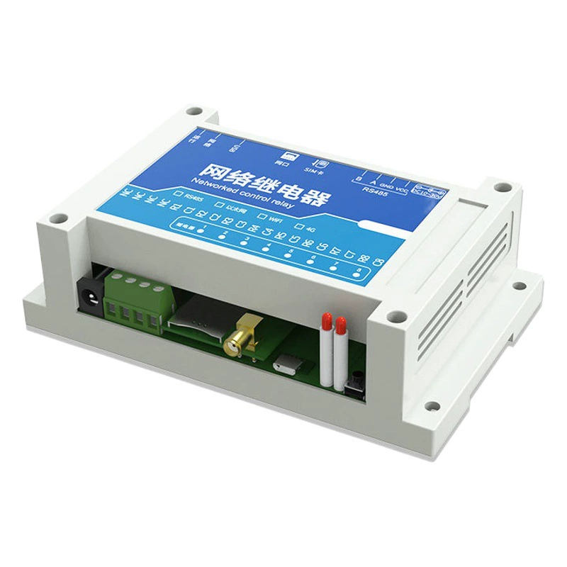 Сетевое реле 8-путный модуль управления в реальном времени RS485 Ethernet 4G удаленный переключатель сетевой контроллер