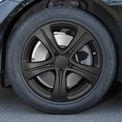 Automotive Film — wheel hub painting color change - color-spray-two-rearview-mirrors-matt-black-1-bottle-does-not-send-tools