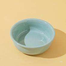 陶瓷宠物碗食盆水碗防飞溅易清洁猫碗狗碗猫粮碗狗狗饭碗玻璃