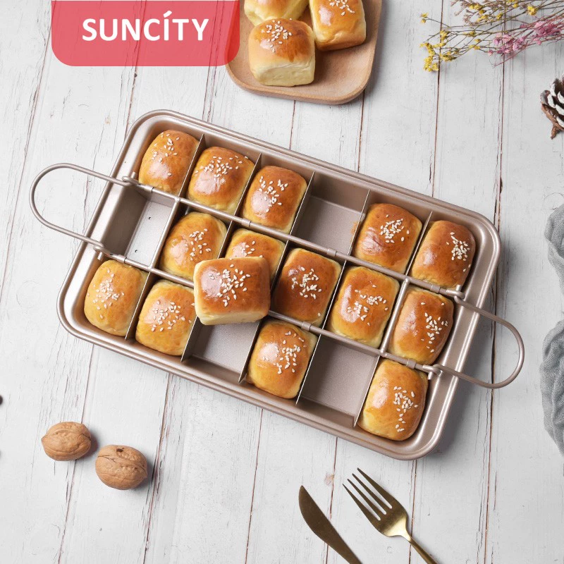Торт плесень Мини-пирожные 18 даже три комплекта пресс-формы для выпечки инструмент прямоугольная антипригарная печь для домашнего использования