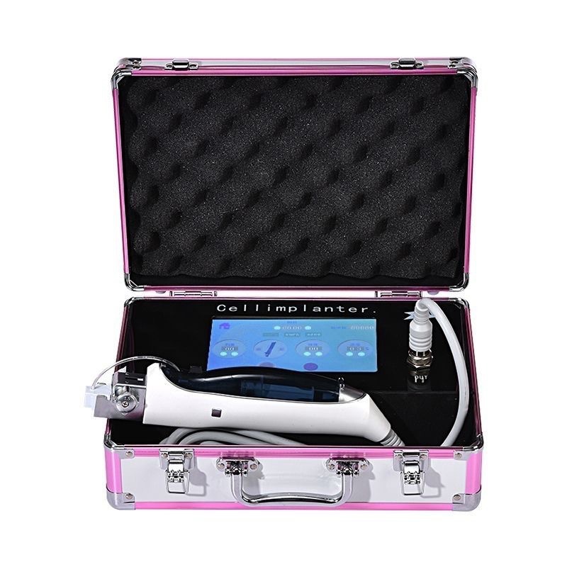 Nuevo instrumento de plantación de células de cinco generaciones salón de belleza portátil Facial Hidratante Esencia exosoma agua luz instrumento de importación