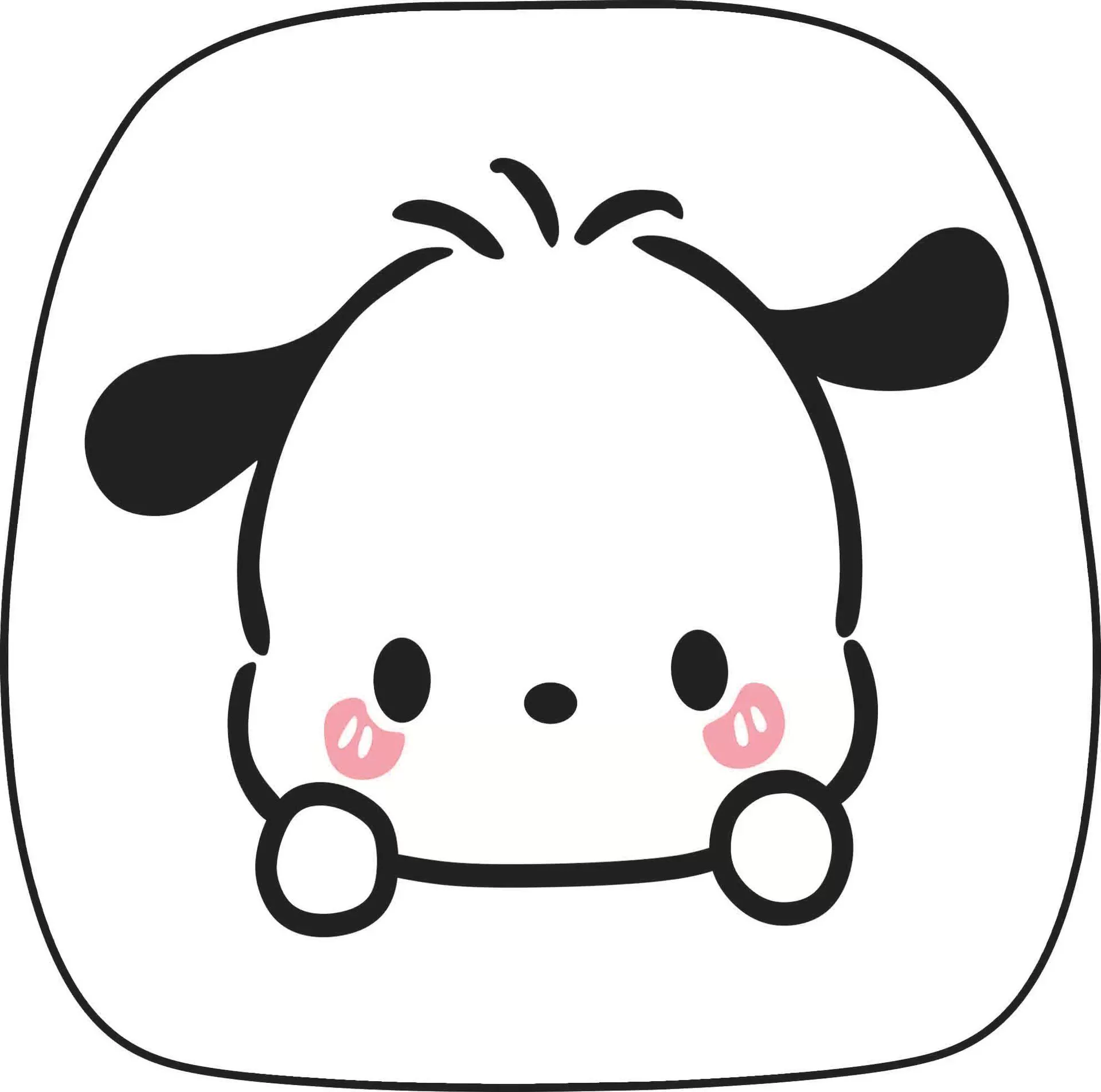Universal car seat cooling mat with cartoon silk pillow, four‑season set