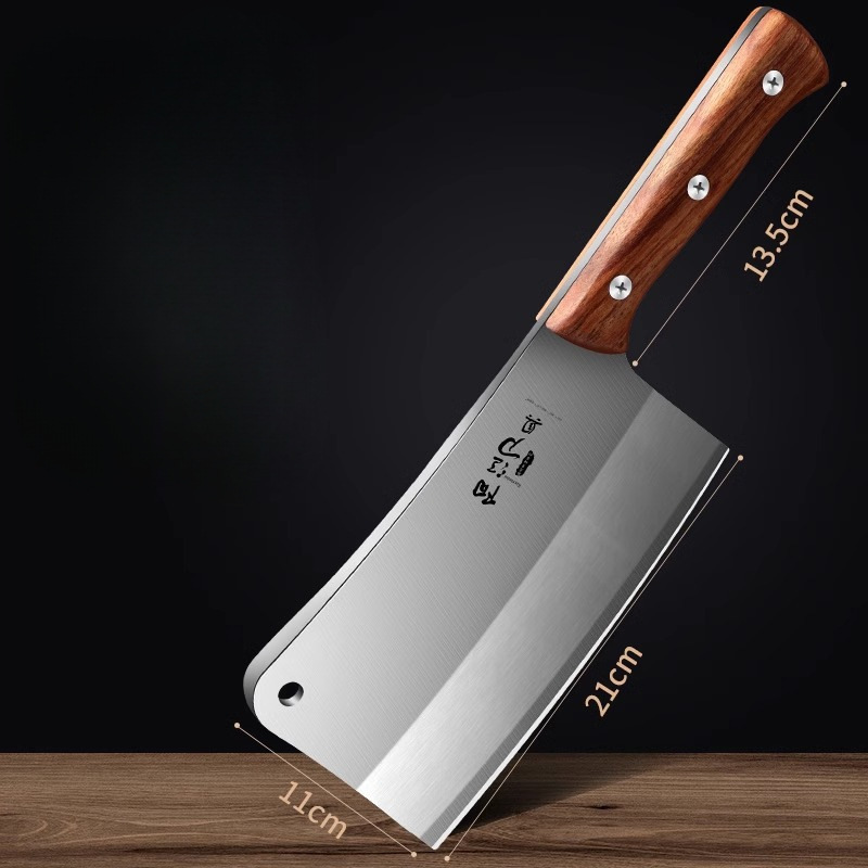 Cuchillo de corte de hueso espeso cuchillo de corte de hueso doméstico cuchillo de corte de hueso pesado cuchillo de corte de hueso comercial cuchillo de acero inoxidable cuchillo de cocina Guangdong