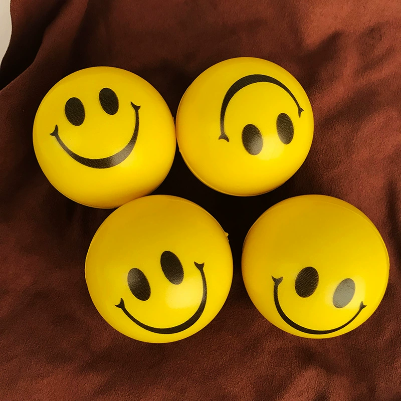 Polyurethane elastic sponge toy, anti-stress, diameter 63mm, 63mm
