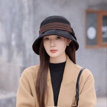 跨境源头货源外贸帽子欧美秋冬季仿羊绒腈纶纯色针织毛线帽子厂家
