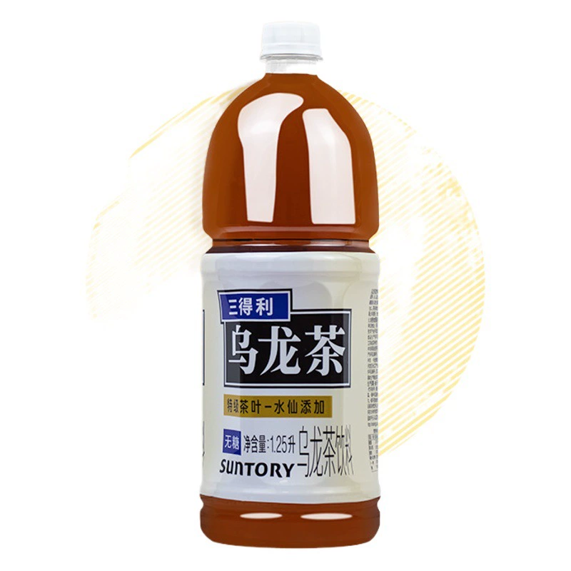 SUNTORY Suntory Oolong Tea Drinks 1.25L * 6 Бутылка несладких напитков Большая бутылка для всей семьи