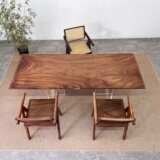 Южноамериканский Wumao с твердым деревом черный черный чай термин чайный стол 1 метр 8 большой деревянный стол Большой стол босса босса офисной конференции стол