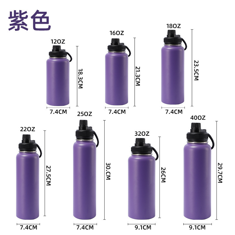 Insulated Water Bottle， 1000ml  32 oz Stains Steel Doubl|undefined