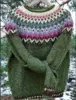 Green + pink