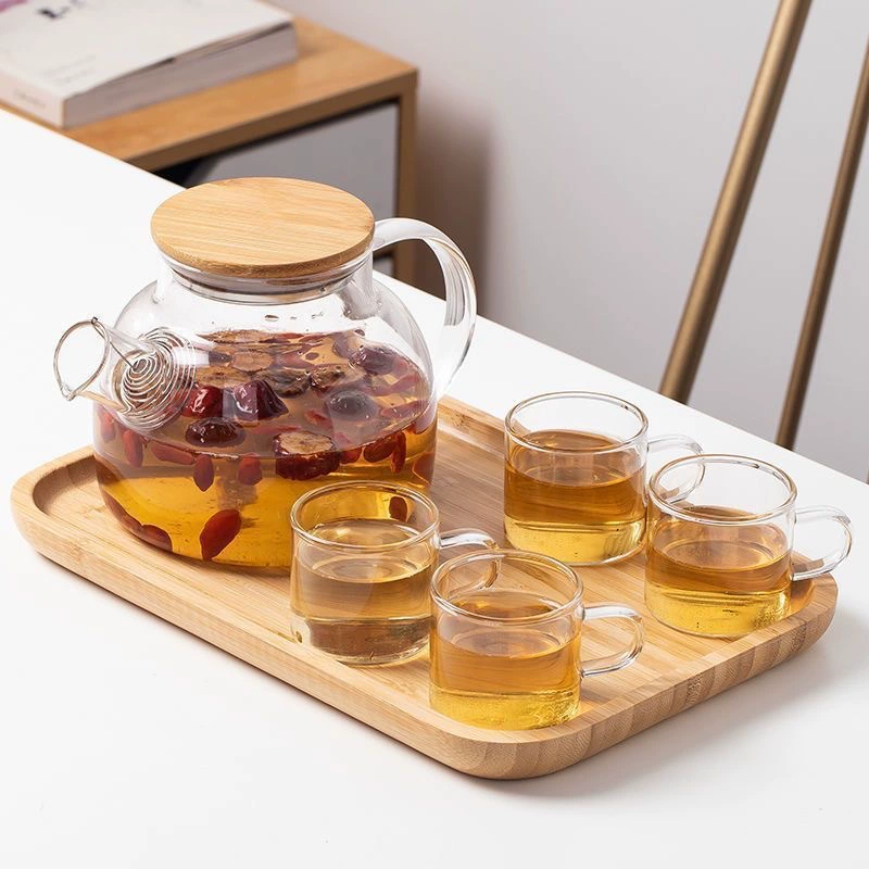 Утолщение стекла термостойкий высокотемпературный фруктовый чайник холодный прохладный чайник летом