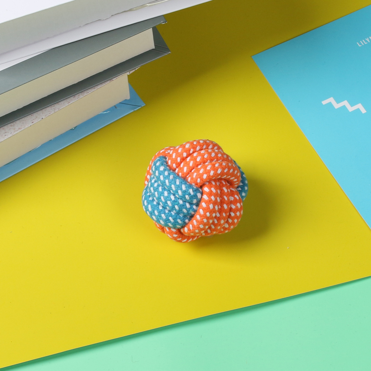 Productos para mascotas, cordón de algodón, dientes de molienda, juguetes para perros, bolas de juguetes para perros pequeños y medianos, juego de juguetes para perros