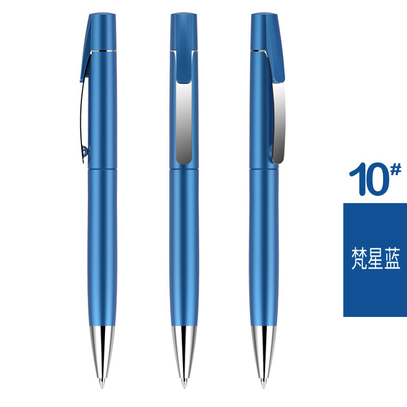 Xiefu plástico bolígrafo de impresión logotipo creativo bolígrafo neutro al por mayor bolígrafo azul y negro de 0.5 mm