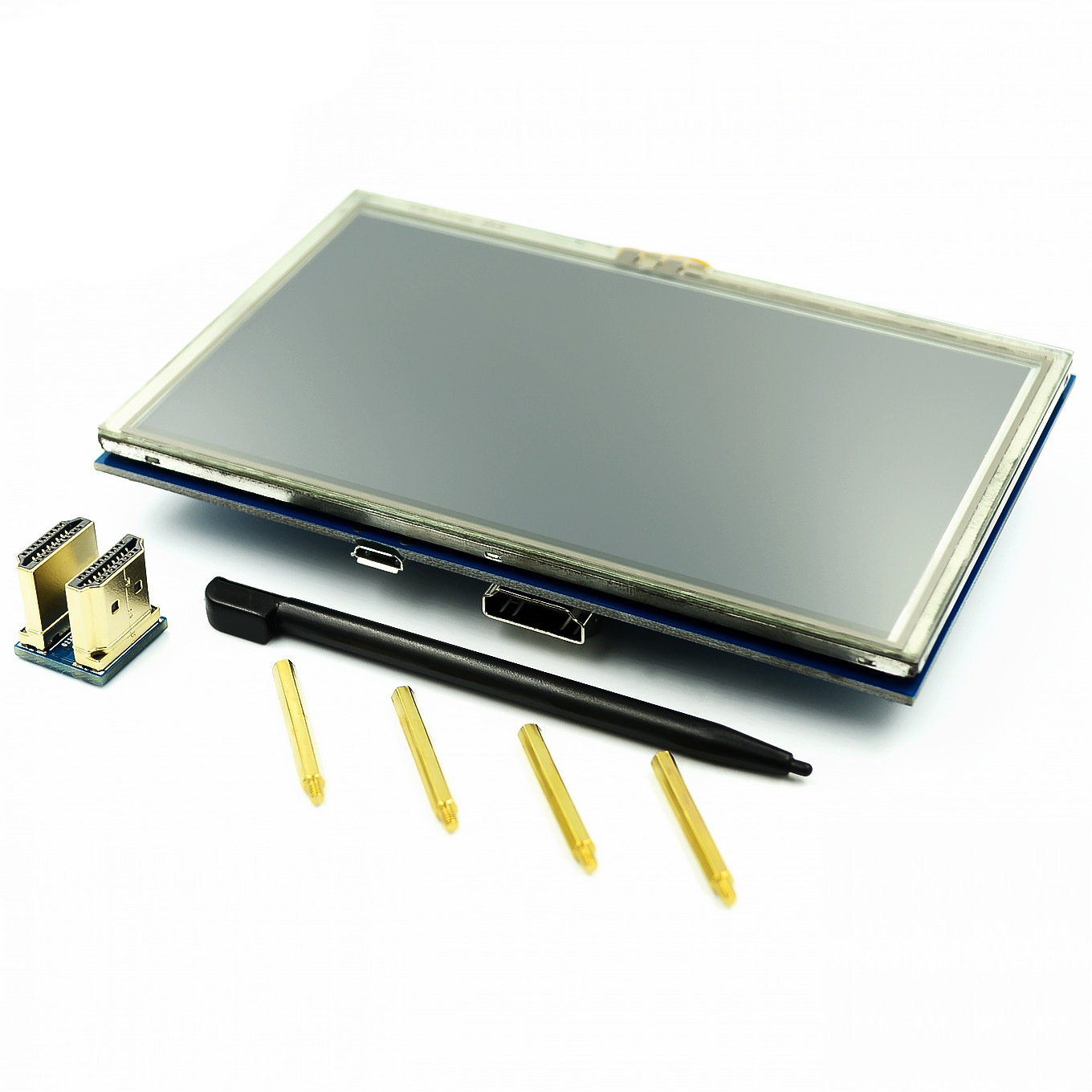 兼容 Raspberry Pi Pi2 5寸 A+/B+/2B LCD液晶屏 触摸屏 HDMI