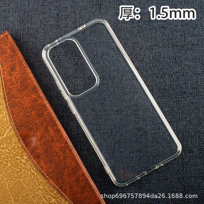 Suitable for Oppo Series 1.5mm High-Transparency Tpu Soft Shell Material Wholesale Large-Hole Phone Case, Lightweight, Non-Slip, Full Coverage