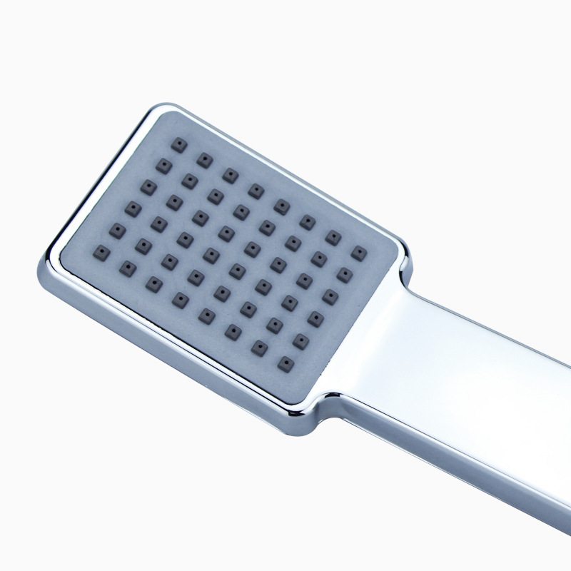 Hotel Bathroom Handheld Shower Head Small Showerhead Bathroom Showerhead 4-Point Handheld Spray Rectangular