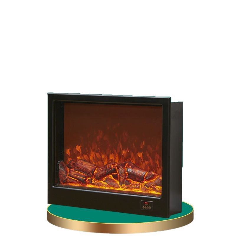 chimenea electrónica LED llama simulada chimenea eléctrica europea incrustada gabinete de decoración calentador doméstico